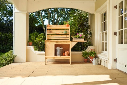 Izdelajte mizico za sajenje rastlin