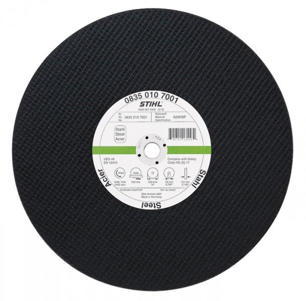 Slika BRUSILNO-REZALNA PLOŠČA IZ UMETNE SMOLE ZA JEKLO