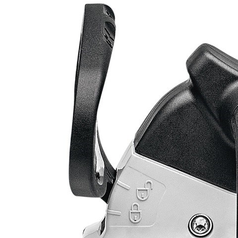 Slika Zavorna ročica z izboljšanim zaskočnim sistemom