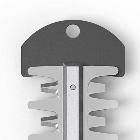 Slika Zaščita nožev z ušesom za obešanje